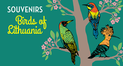 Souvenirs Birds of Lithuania